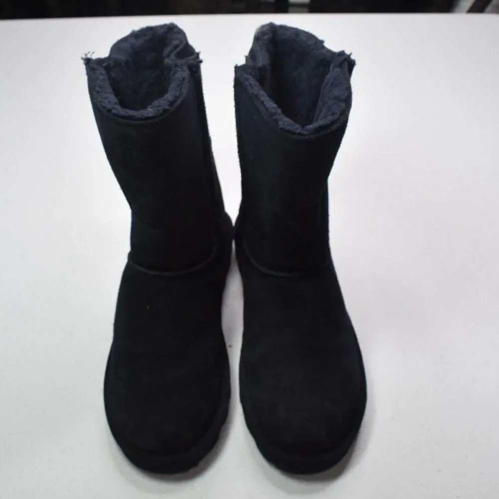 Bearpaw Clara Mid Height Buckle Boots Winter Snow Womens Size 9
